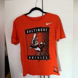 Nike Orange Baltimore Orioles Short Sleeve Tee